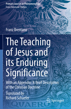 Couverture de l’ouvrage The Teaching of Jesus and its Enduring Significance