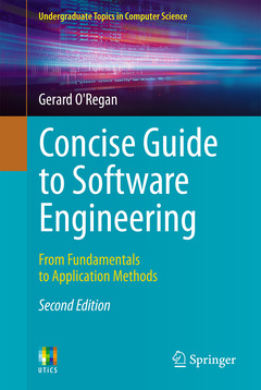 Cover of the book Concise Guide to Software Engineering