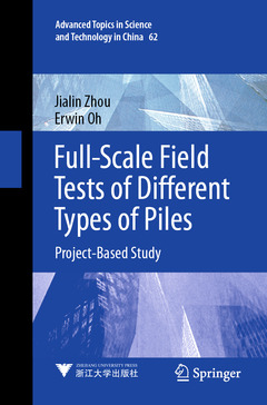 Couverture de l’ouvrage Full-Scale Field Tests of Different Types of Piles