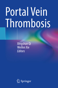 Couverture de l’ouvrage Portal Vein Thrombosis