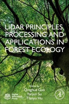 Couverture de l’ouvrage LiDAR Principles, Processing and Applications in Forest Ecology