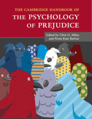 Couverture de l’ouvrage The Cambridge Handbook of the Psychology of Prejudice