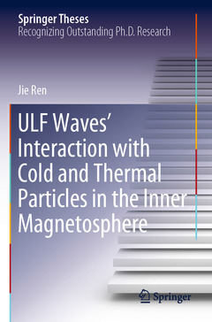 Couverture de l’ouvrage ULF Waves’ Interaction with Cold and Thermal Particles in the Inner Magnetosphere