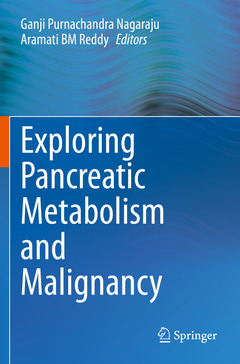 Couverture de l’ouvrage Exploring Pancreatic Metabolism and Malignancy