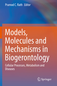 Cover of the book Models, Molecules and Mechanisms in Biogerontology