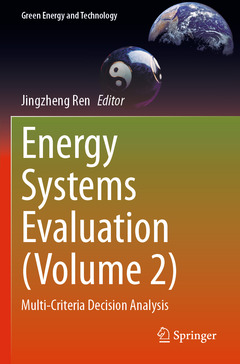 Cover of the book Energy Systems Evaluation (Volume 2)