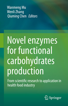 Couverture de l’ouvrage Novel enzymes for functional carbohydrates production