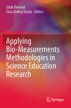 Couverture de l’ouvrage Applying Bio-Measurements Methodologies in Science Education Research