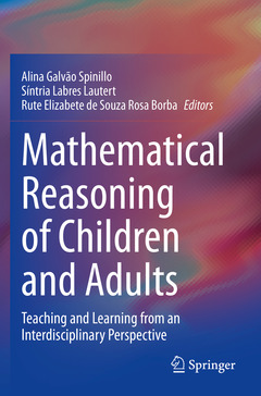 Couverture de l’ouvrage Mathematical Reasoning of Children and Adults