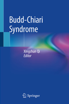 Couverture de l’ouvrage Budd-Chiari Syndrome