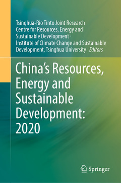 Couverture de l’ouvrage China’s Resources, Energy and Sustainable Development: 2020