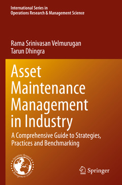 Couverture de l’ouvrage Asset Maintenance Management in Industry