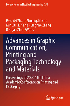 Cover of the book Advances in Graphic Communication, Printing and Packaging Technology and Materials