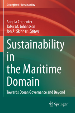 Couverture de l’ouvrage Sustainability in the Maritime Domain