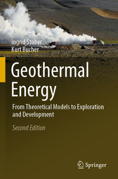 Couverture de l’ouvrage Geothermal Energy