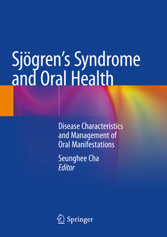 Couverture de l’ouvrage Sjögren's Syndrome and Oral Health