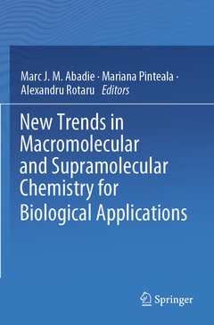 Couverture de l’ouvrage New Trends in Macromolecular and Supramolecular Chemistry for Biological Applications