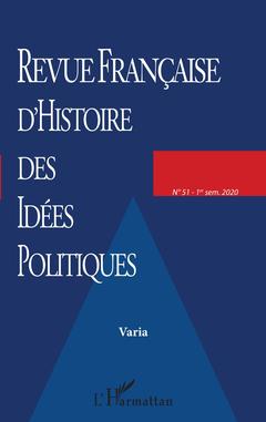 Couverture de l’ouvrage Revue Française d'Histoire des Idées Politiques