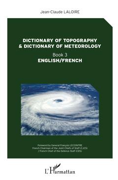 Cover of the book Dictionary of topography and dictionary of meteorology
