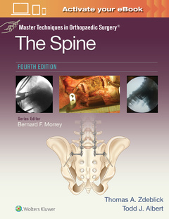Couverture de l’ouvrage Master Techniques in Orthopaedic Surgery: The Spine