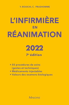 Couverture de l’ouvrage L'infirmiere en reanimation, 7e ed.