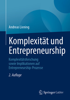 Cover of the book Komplexität und Entrepreneurship