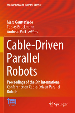 Couverture de l’ouvrage Cable-Driven Parallel Robots