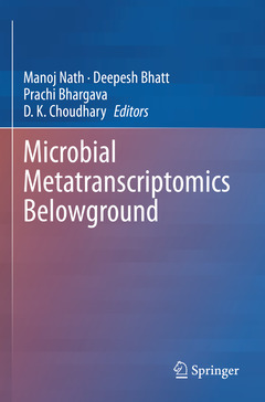 Couverture de l’ouvrage Microbial Metatranscriptomics Belowground
