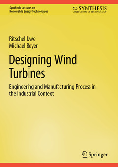 Couverture de l’ouvrage Designing Wind Turbines