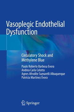 Couverture de l’ouvrage Vasoplegic Endothelial Dysfunction