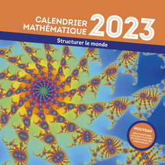Couverture de l’ouvrage Calendrier Mathématique - édition 2023
