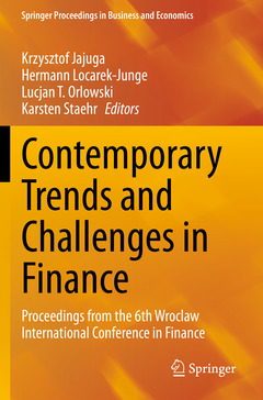 Couverture de l’ouvrage Contemporary Trends and Challenges in Finance 