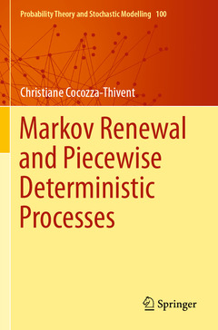 Couverture de l’ouvrage Markov Renewal and Piecewise Deterministic Processes