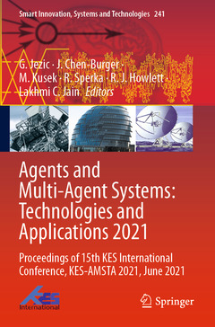 Couverture de l’ouvrage Agents and Multi-Agent Systems: Technologies and Applications 2021