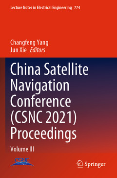 Couverture de l’ouvrage China Satellite Navigation Conference (CSNC 2021) Proceedings