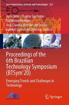 Couverture de l’ouvrage Proceedings of the 6th Brazilian Technology Symposium (BTSym'20)