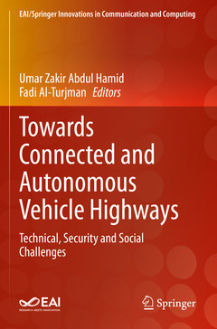 Couverture de l’ouvrage Towards Connected and Autonomous Vehicle Highways