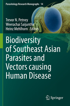 Couverture de l’ouvrage Biodiversity of Southeast Asian Parasites and Vectors causing Human Disease