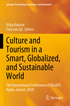 Couverture de l’ouvrage Culture and Tourism in a Smart, Globalized, and Sustainable World