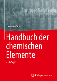 Couverture de l’ouvrage Handbuch der chemischen Elemente
