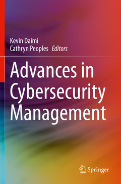 Couverture de l’ouvrage Advances in Cybersecurity Management