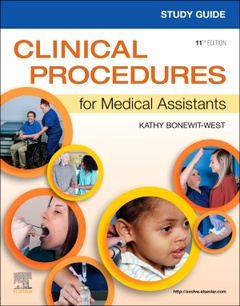 Couverture de l’ouvrage Study Guide for Clinical Procedures for Medical Assistants