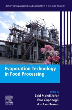 Couverture de l’ouvrage Evaporation Technology in Food Processing