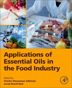 Couverture de l’ouvrage Applications of Essential Oils in the Food Industry