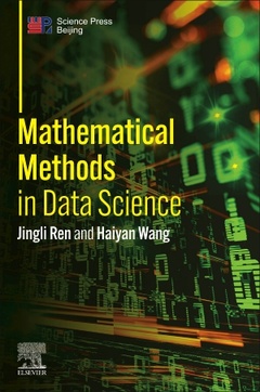 Couverture de l’ouvrage Mathematical Methods in Data Science