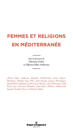 Couverture de l’ouvrage Femmes et religions en Méditerranée