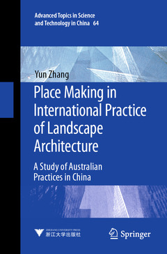 Couverture de l’ouvrage Place Making in International Practice of Landscape Architecture