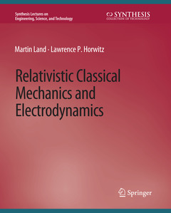 Couverture de l’ouvrage Relativistic Classical Mechanics and Electrodynamics