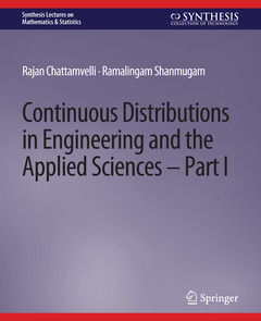 Cover of the book Continuous Distributions in Engineering and the Applied Sciences -- Part I
