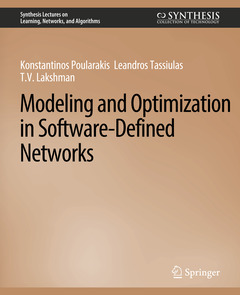 Couverture de l’ouvrage Modeling and Optimization in Software-Defined Networks
